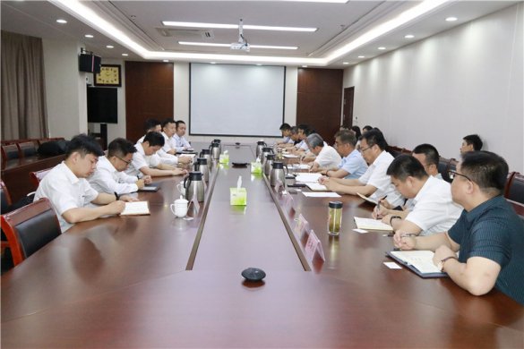 浙江大華技術股份有限公司中國區(qū)副總裁胡華平一行來集團洽談合作